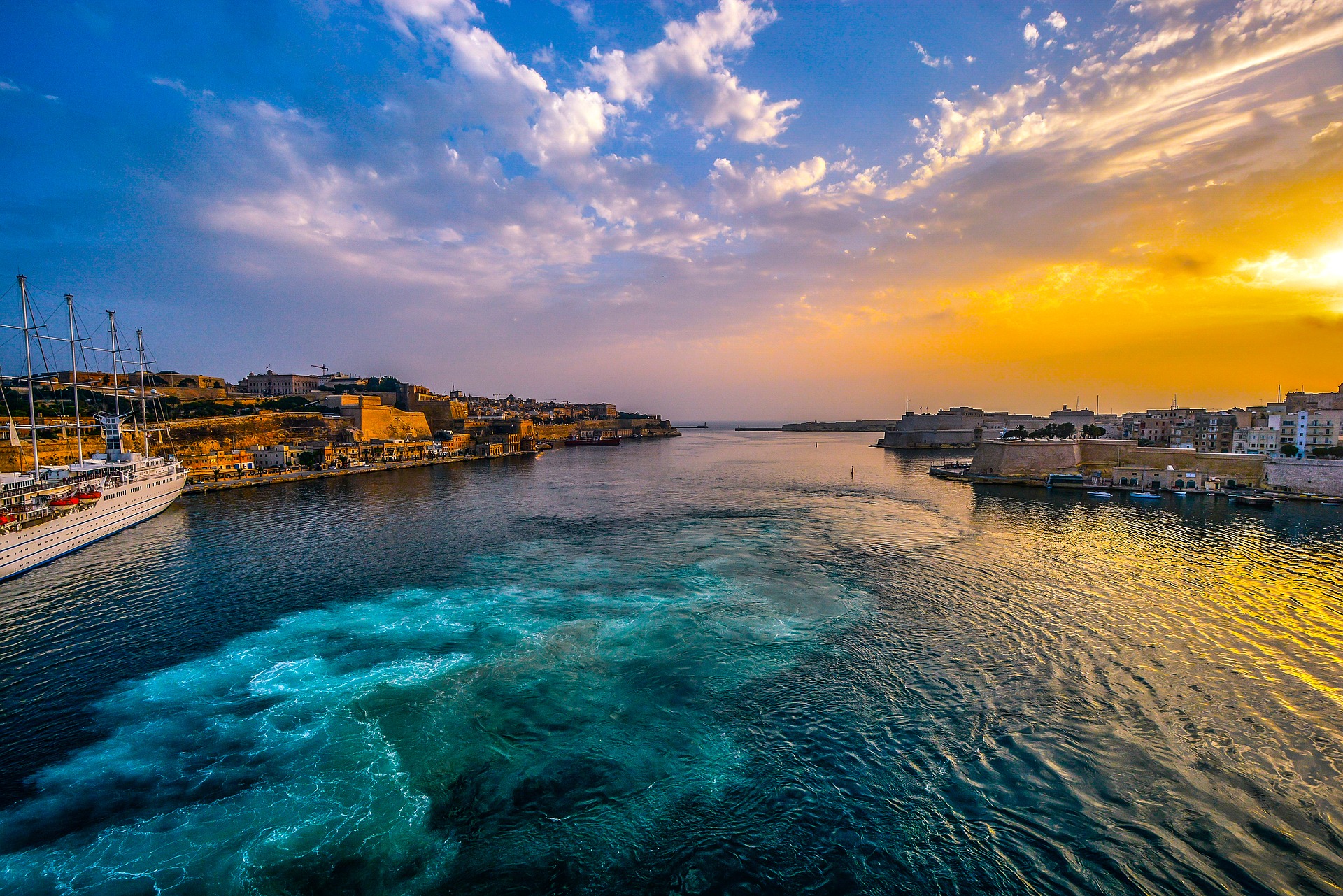 Hafen von Valetta, Malta